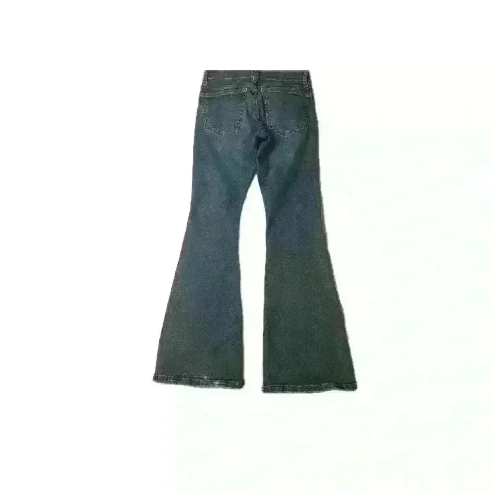 Topshop denim flare rugged jeans - Picture 3 of 9